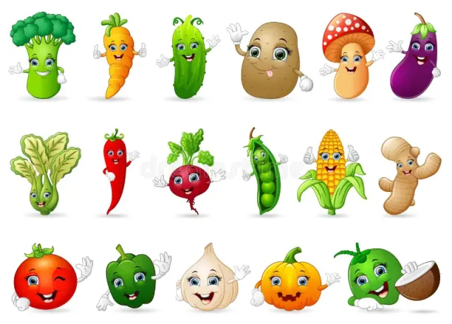 funny-various-cartoon-vegetables-illustration-73303007